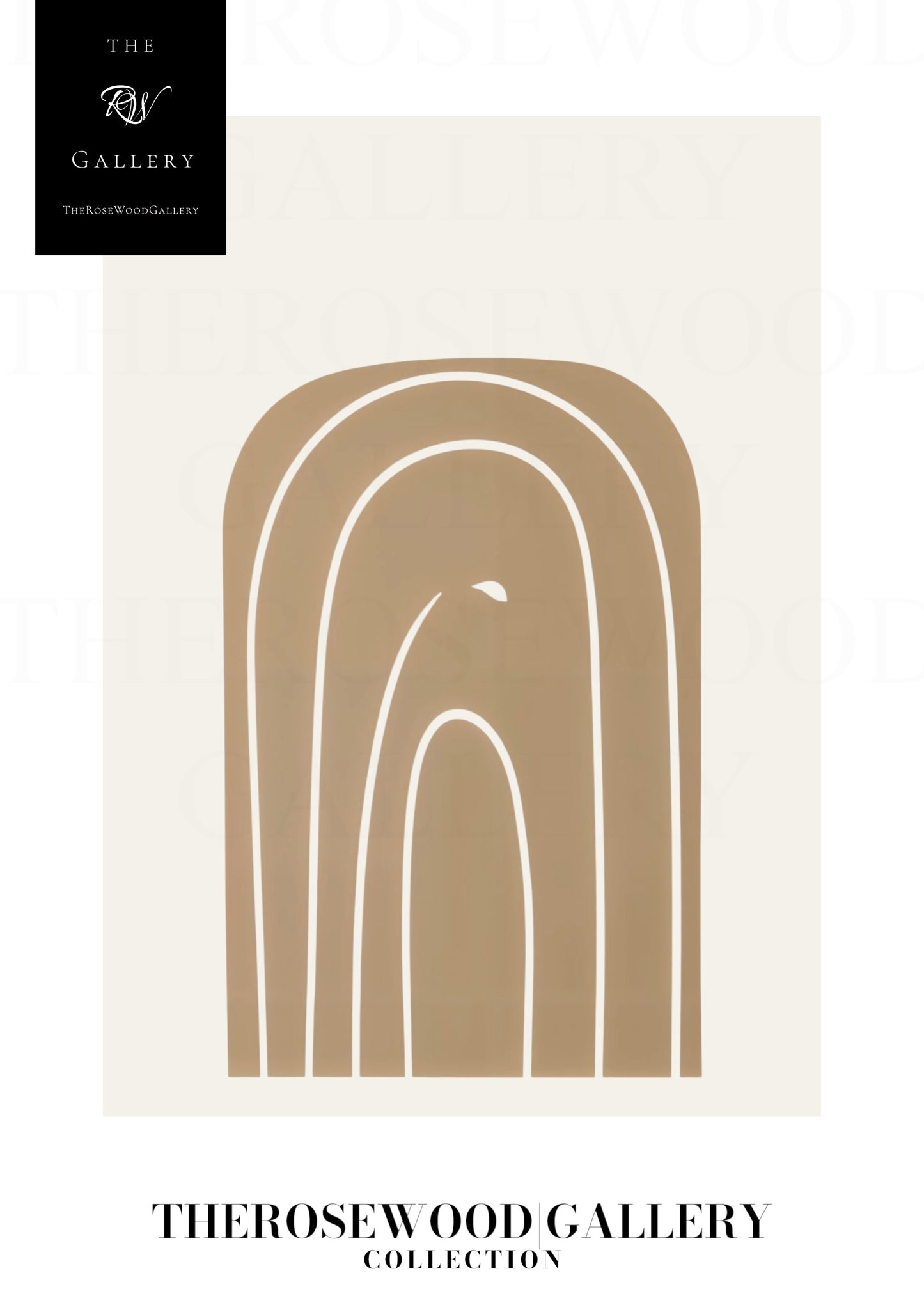 Contemporary Minimal Digital Art | Quick Instant Access | Subtle Neutral Shades | Modern Room Decor | Light Muted Colors | Arc