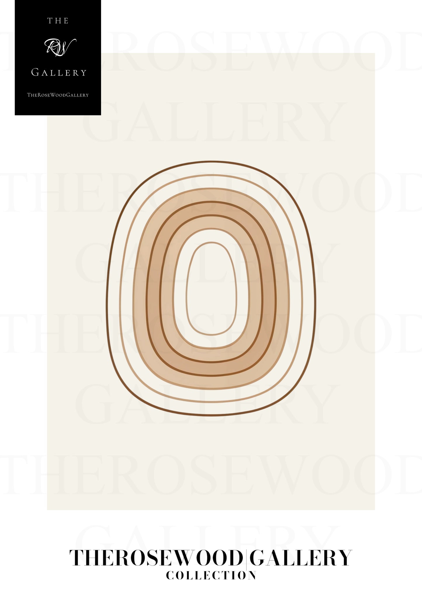 Décoration murale minimaliste moderne | Téléchargement numérique instantané | Décoration d'espace de travail neutre | Coups de pinceau abstraits | Palette de bruns terreux | Affiche artistique épurée