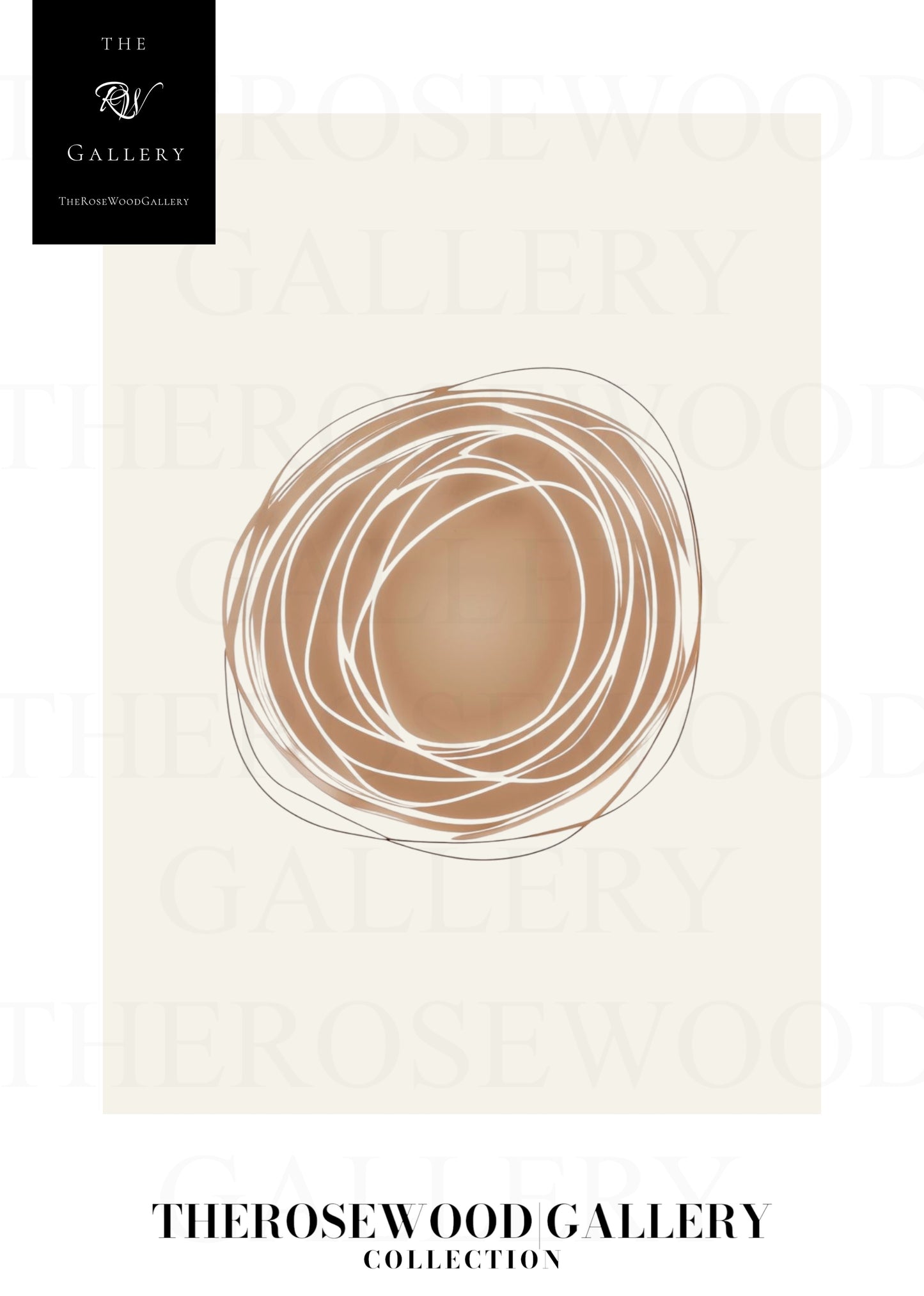 Cream Linear Harmony | Minimalist Wall Poster | Geometric Digital Artwork | Cozy Interior Vibes | Warm Neutral Palette | Artistic Home Display