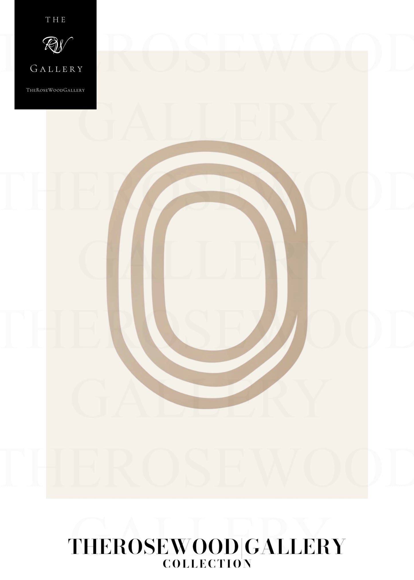 Elegant Line Art Print | Modern Cercle Abstract Composition | Beige & Ivory Tones | Minimalist Wall Décor | Cozy Living Space