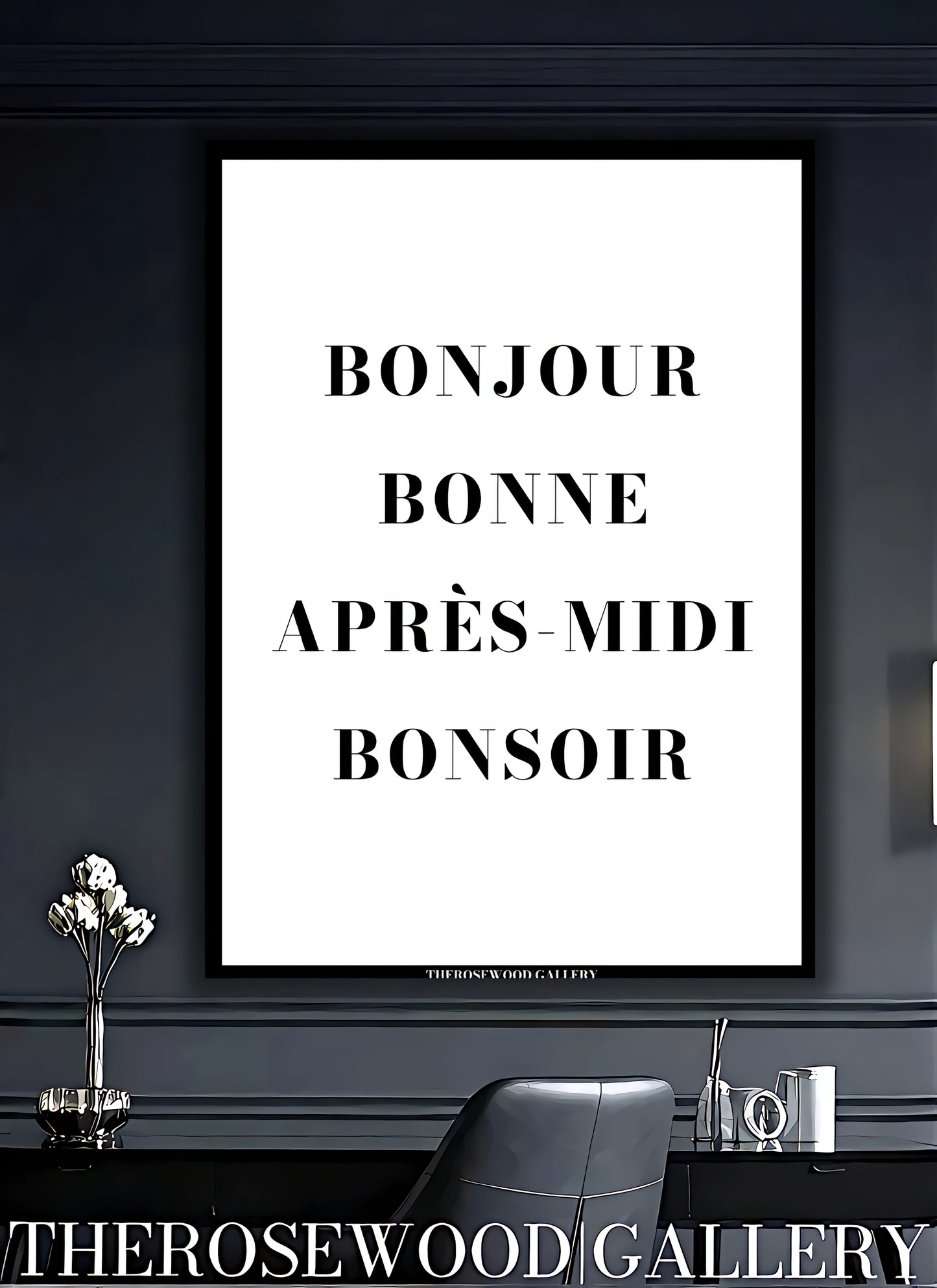 Minimalist Quote Wall Art | Premium Digital Print | Monochrome Decor | Sleek Modern Style | Uplifting Office Poster