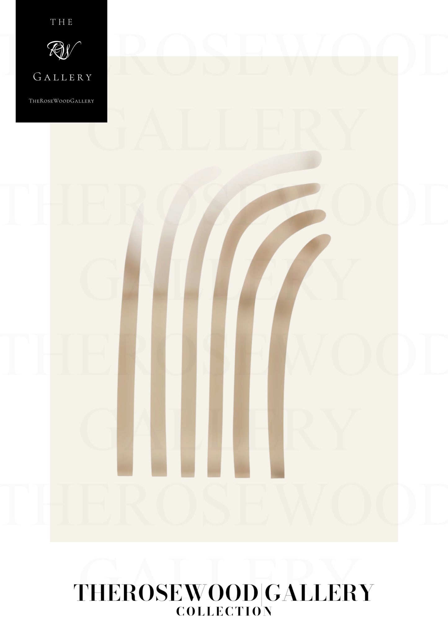 Wandkunst | Digitales Gemälde herunterladen | Neutrales Wohndesign | Moderner abstrakter Bogen | Druckbare gedämpfte Palette | Minimalistisches Poster