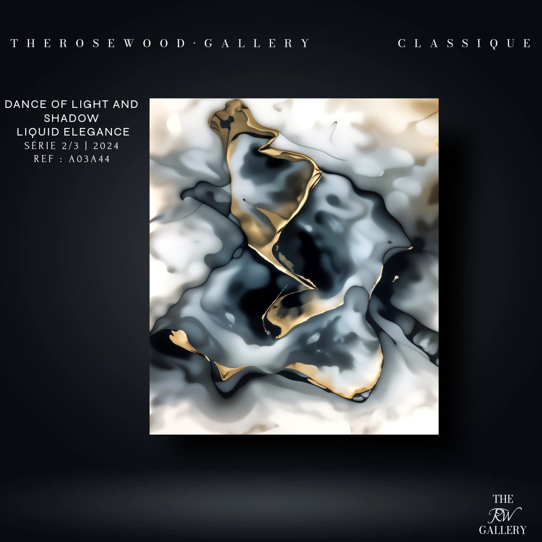 Abstract Contemporary Art To Print Smoke Art Grey Black Gold Beige Pouring Painting