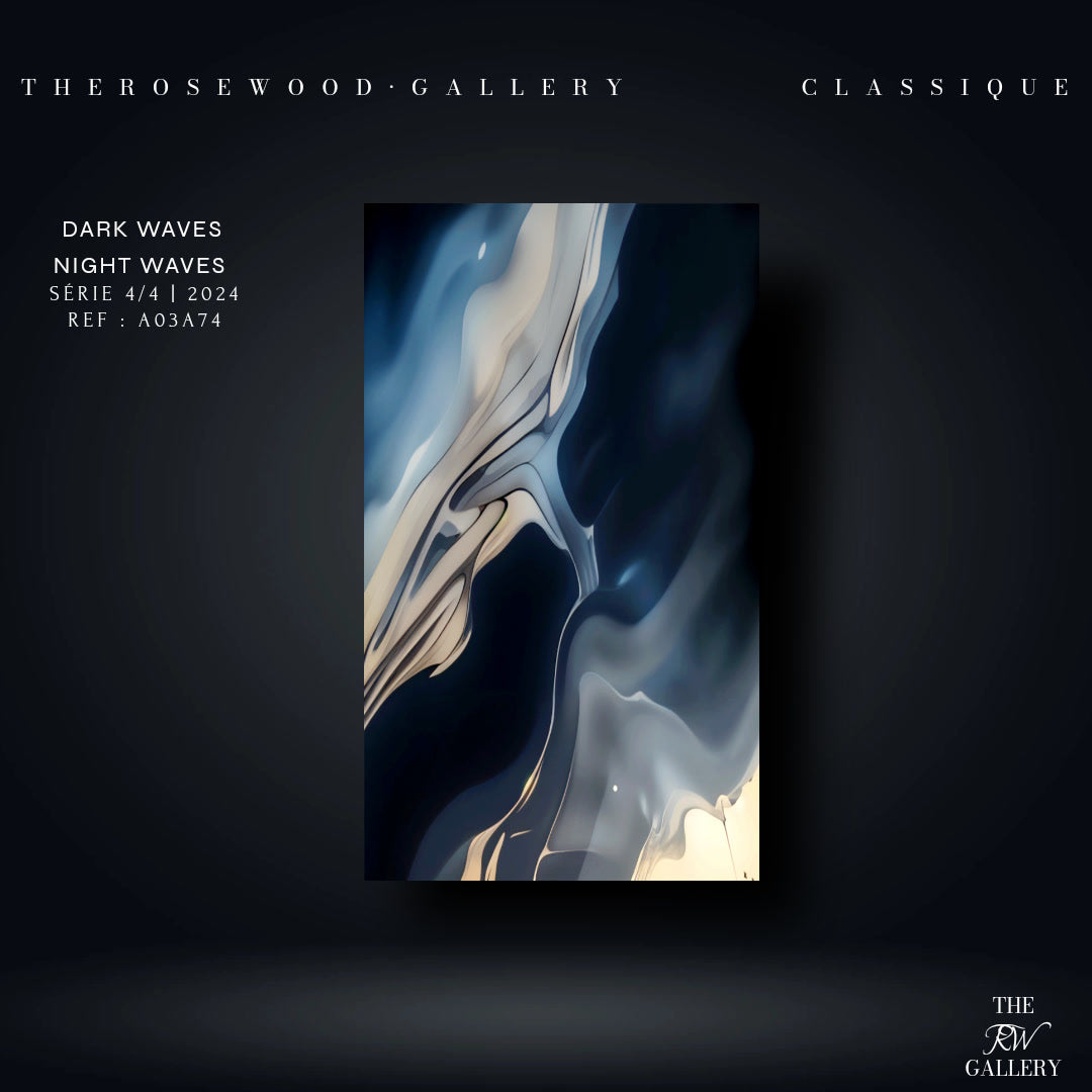 Shades Of Light Gray Deep Blue Elegant Geometric Abstract Shapes Harmonious Color Palette High-Definition Digital Artwork
