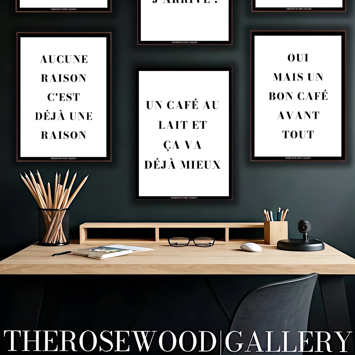 Motivational quote digital poster. Gallery quality download featuring chic modern calligraphy and contemporary style.