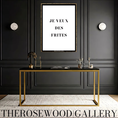 Minimal design home office decor. Contemporary typographic poster with uplifting quote. Premium digital download.