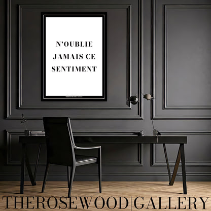 Stylish wall decor digital download with black and white minimalist art and clean typography.