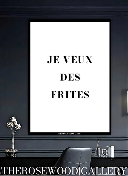Contemporary typographic wall art. Minimal design quote poster for home office decor. High-quality premium download.
