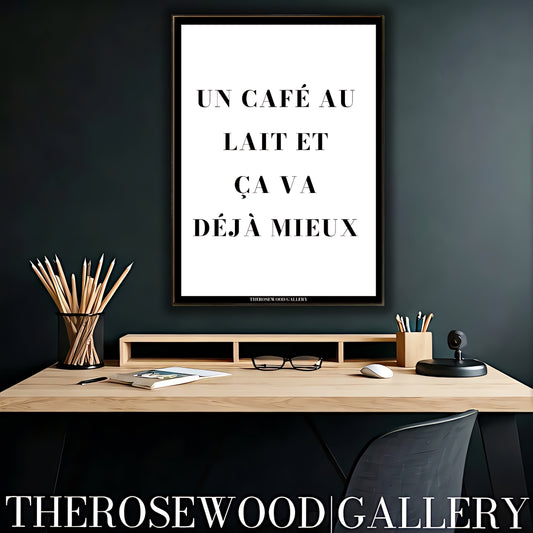 Gallery quality download of a motivational quote poster. Elegant modern calligraphy in a clean contemporary style.