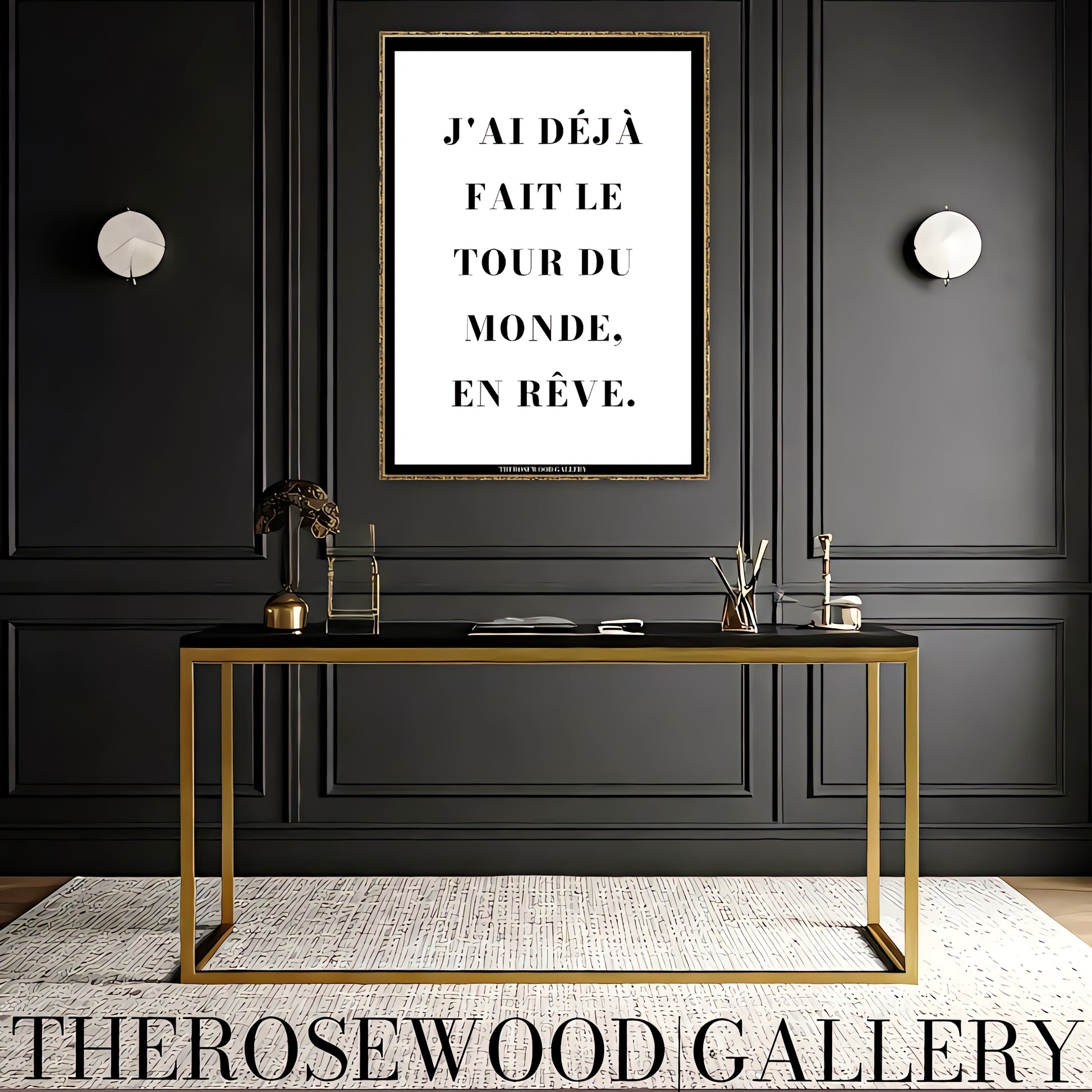 Premium digital file of a black and white calligraphy quote. Sleek modern artwork and inspirational poster.