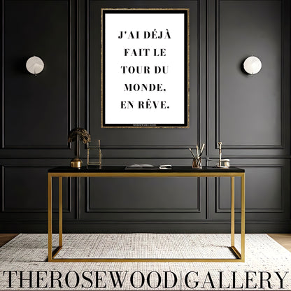 Premium digital file of a black and white calligraphy quote. Sleek modern artwork and inspirational poster.