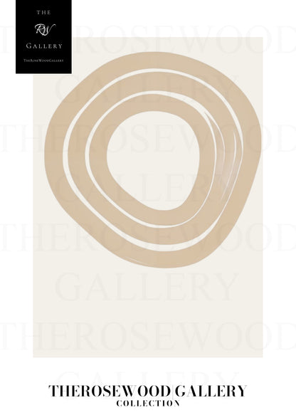 Abstract Digital Art Instant Download Printable Modern Wall Decor Neutral Colors Elegant Interior Design