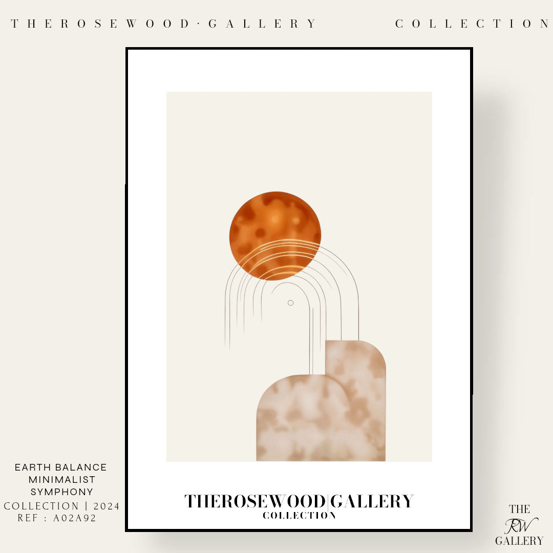 Contemporary Centerpiece Prints | Professional Resolution Download | Desert Tones | Architectural Forms | Room Art