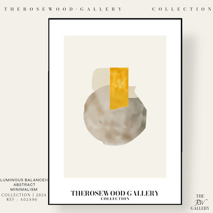 Minimalist Wall Art | Ultra HD Download | Gray Yellow Colors | Abstract Geometry | Cozy Interiors