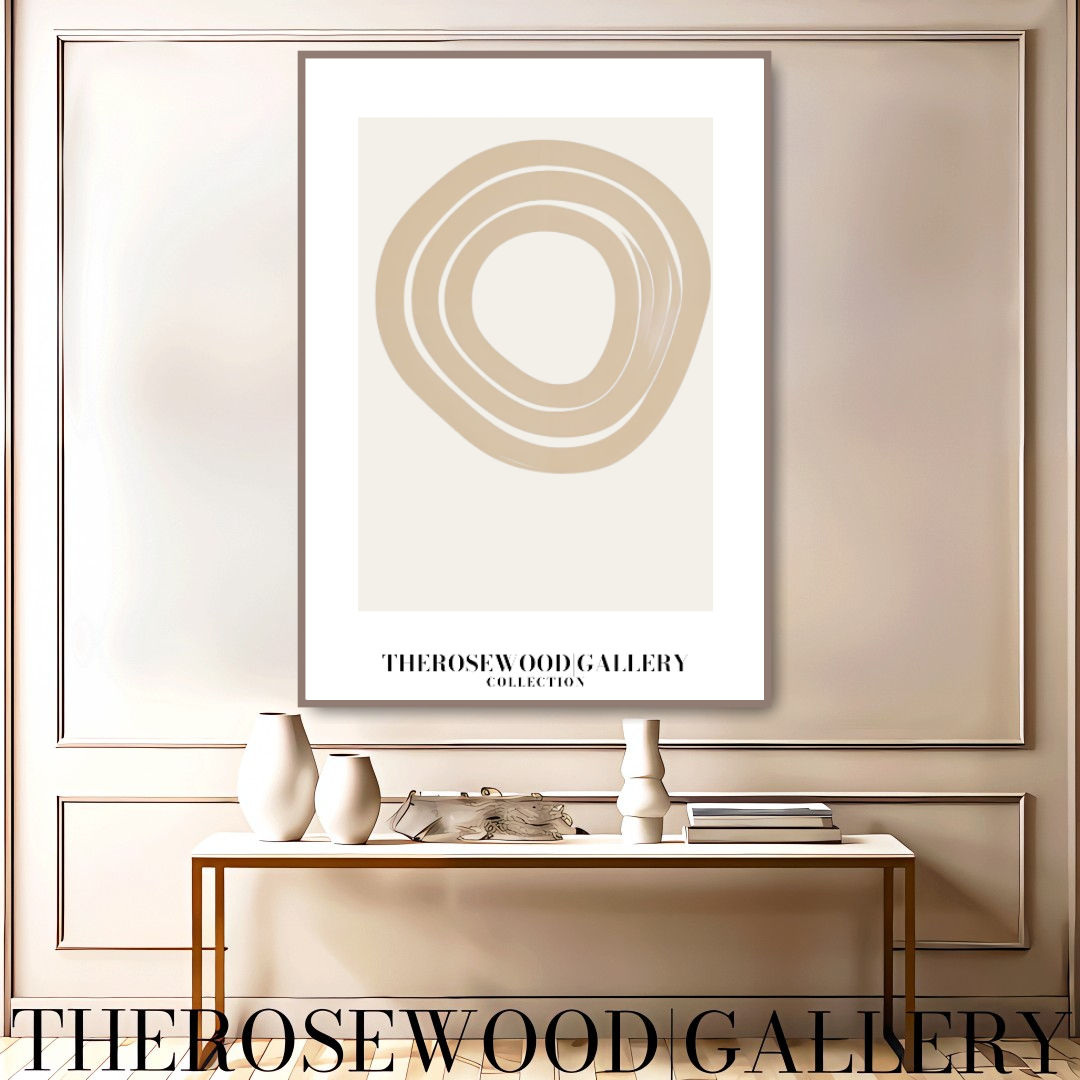 Abstract Digital Art Instant Download Printable Modern Wall Decor Neutral Colors Elegant Interior Design