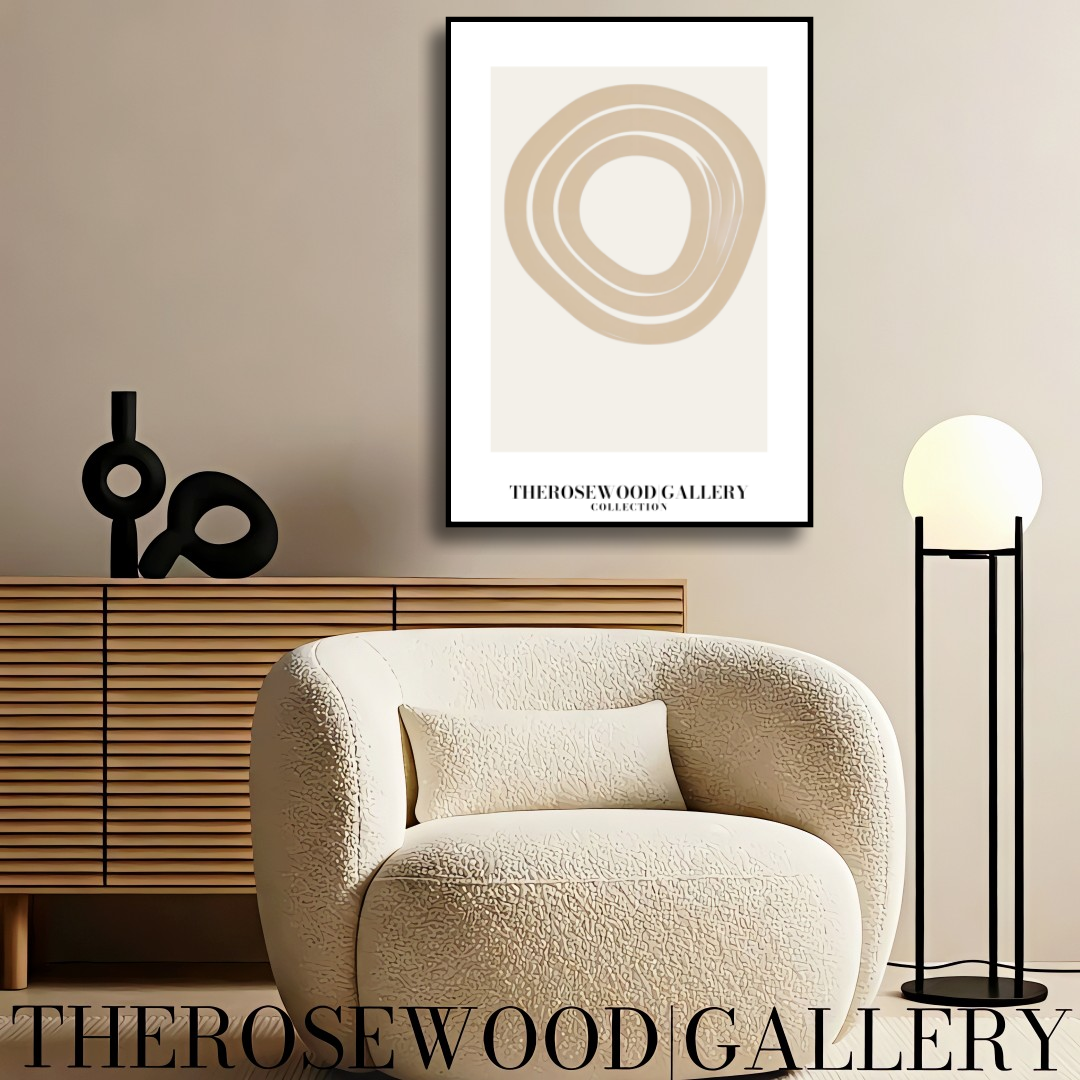 Abstract Digital Art Instant Download Printable Modern Wall Decor Neutral Colors Elegant Interior Design