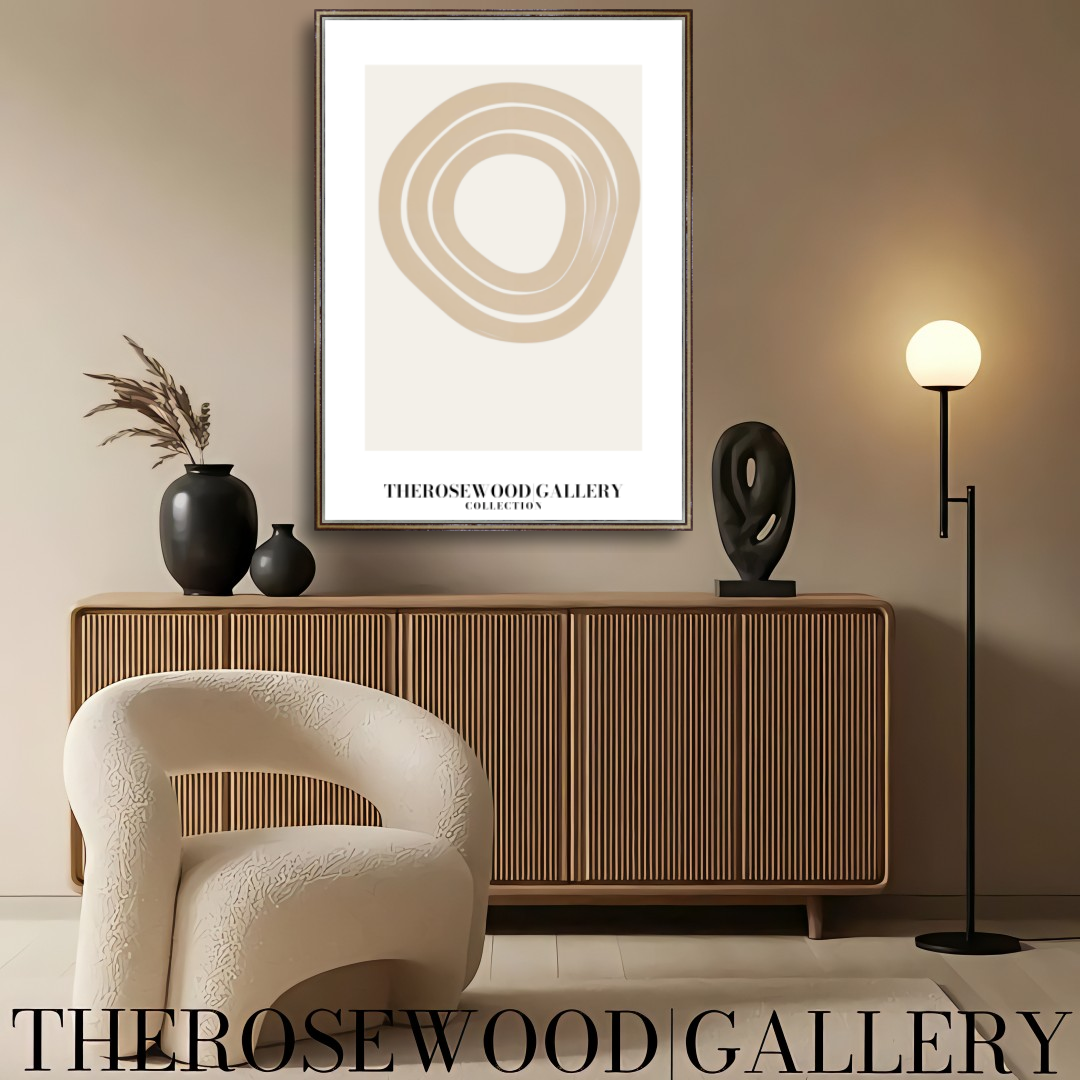 Abstract Digital Art Instant Download Printable Modern Wall Decor Neutral Colors Elegant Interior Design