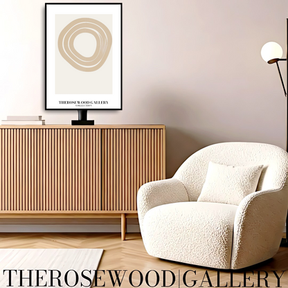 Abstract Digital Art Instant Download Printable Modern Wall Decor Neutral Colors Elegant Interior Design