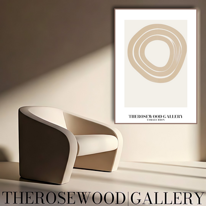 Abstract Digital Art Instant Download Printable Modern Wall Decor Neutral Colors Elegant Interior Design