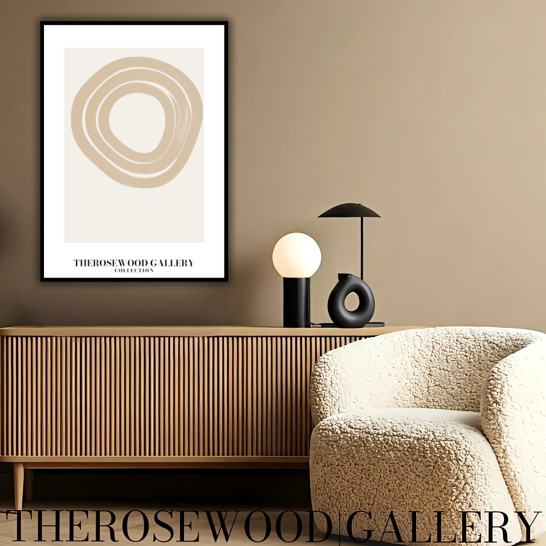 Abstract Digital Art Instant Download Printable Modern Wall Decor Neutral Colors Elegant Interior Design