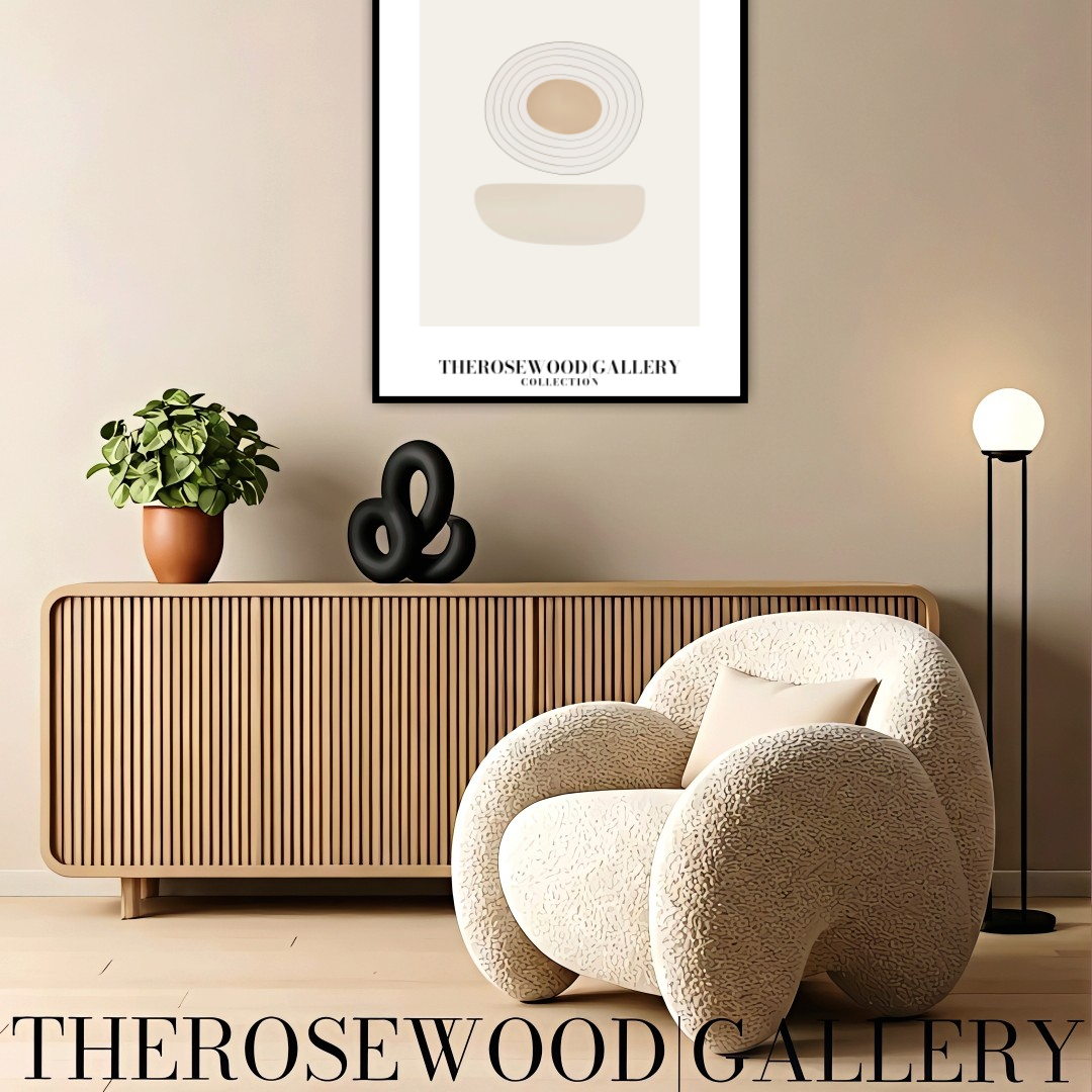 Printable Abstract Wall Art | Digital Download | Minimalist Neutral Colors | Chic Interior Design