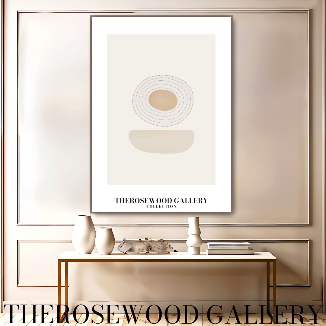 Printable Abstract Wall Art | Digital Download | Minimalist Neutral Colors | Chic Interior Design