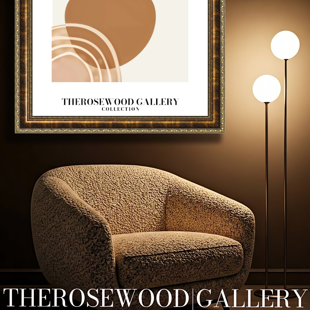 Minimal Abstract Digital Wall Art | Instant Download | Peaceful Neutral Shades | Stylish Interior Decor | Light Muted Hues | Curve Shapes | Cercle Line