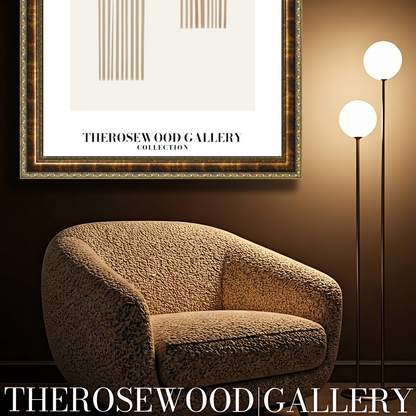 Simple Printable Wall Decor | Instant Access | Warm Neutral Color Palette | Graceful Arc Lines Designs | Subtle Muted Hues | Taupe Beige Tones