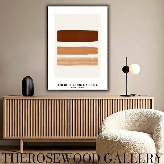 Minimalist Wall Decor | Instant Access | Warm Natural Neutrals | Abstract Square Design | Soft Earthy Palette | Geometric Shapes