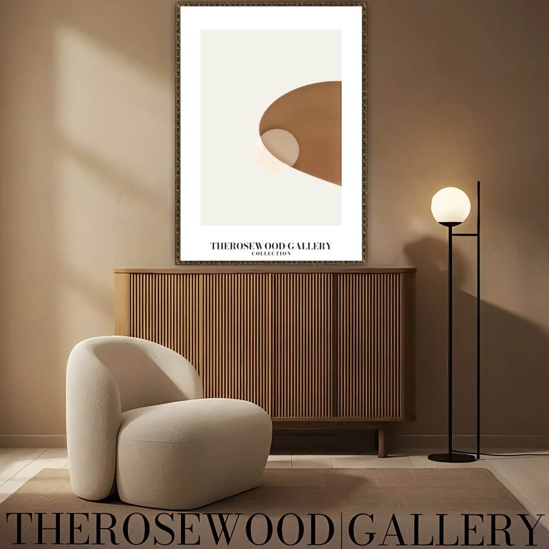 Impression minimaliste vintage beige-taupe | Décoration murale numérique instantanée | Décoration d'intérieur neutre | Motif circulaire moderne | Tons terreux imprimables | Affiche abstraite minimaliste