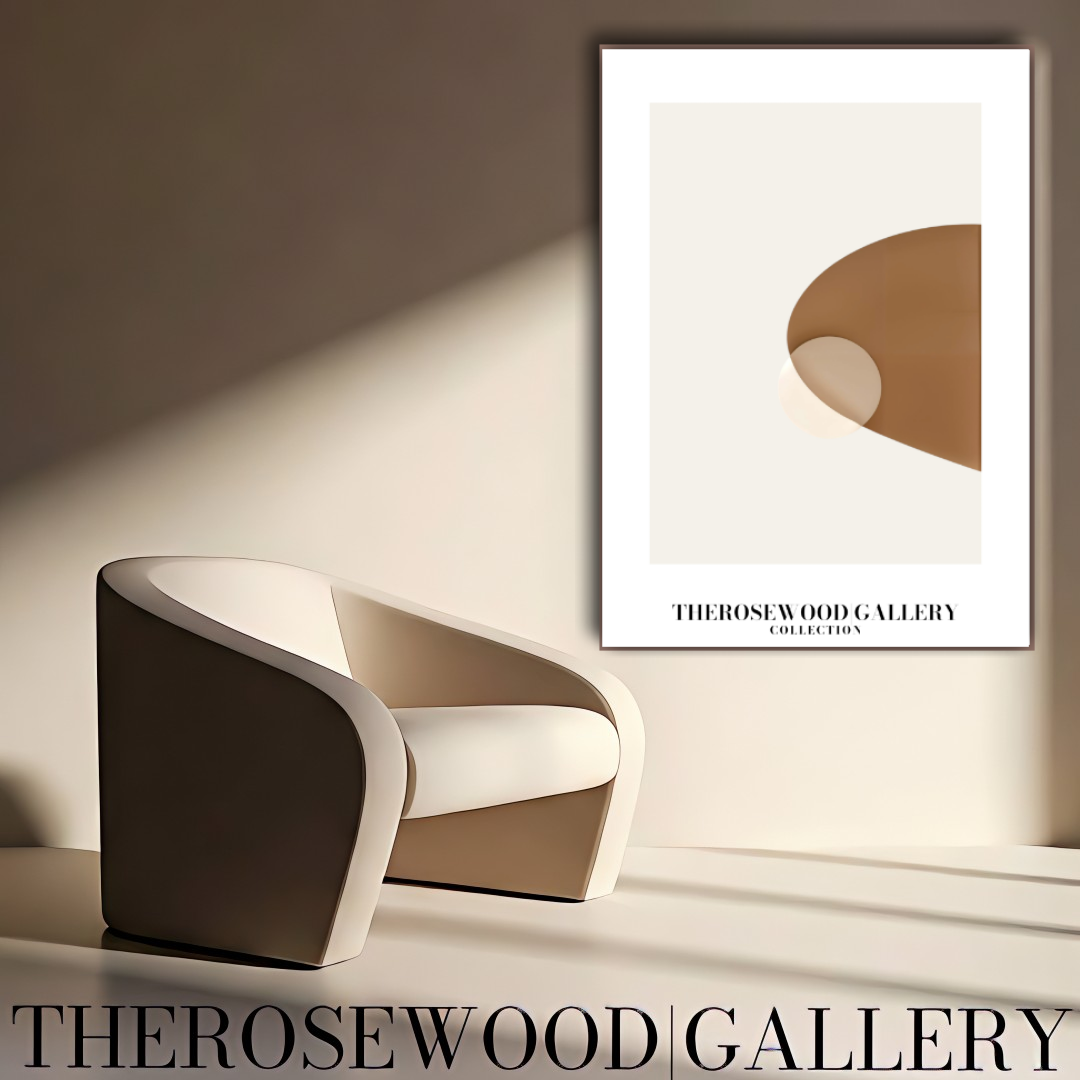 Impression minimaliste vintage beige-taupe | Décoration murale numérique instantanée | Décoration d'intérieur neutre | Motif circulaire moderne | Tons terreux imprimables | Affiche abstraite minimaliste
