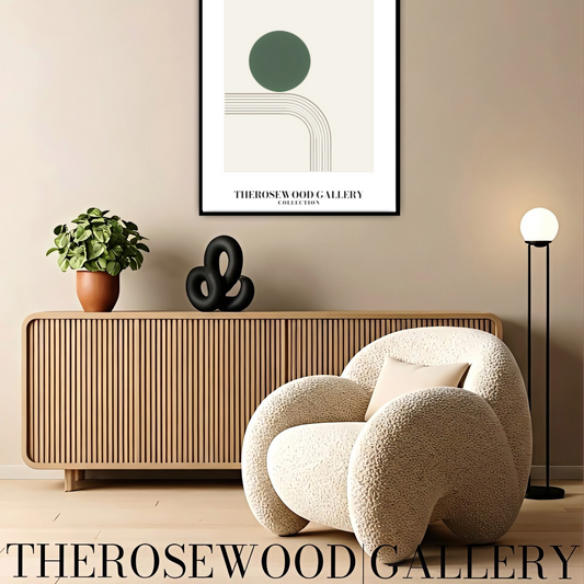 Minimalist Geometric Wall Art | Instant Digital Download | Green  Color Palette | Contemporary Design | Home Office Decor