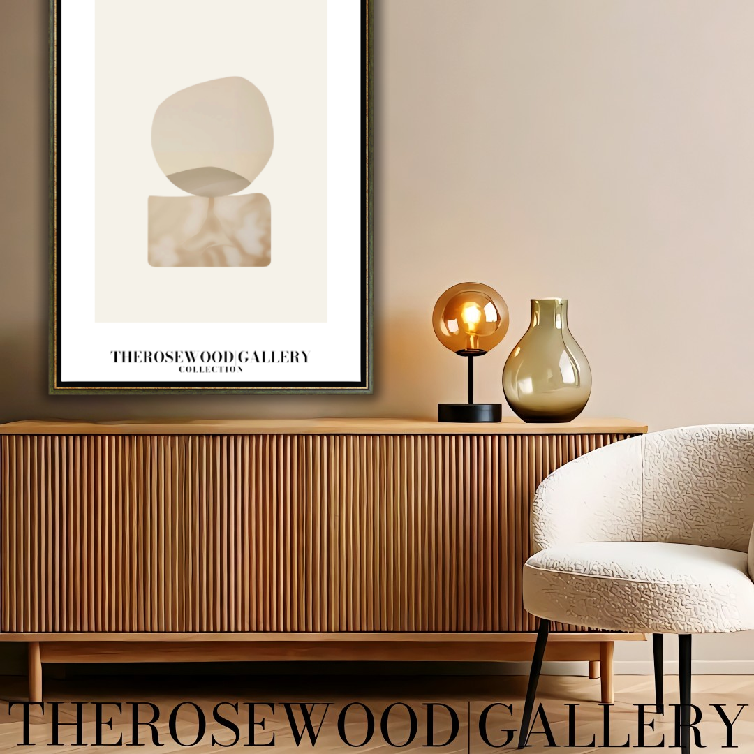 Modern Minimalist Wall Art | High-Definition Digital Download | Soft Gray Hues | Elegant Living Room