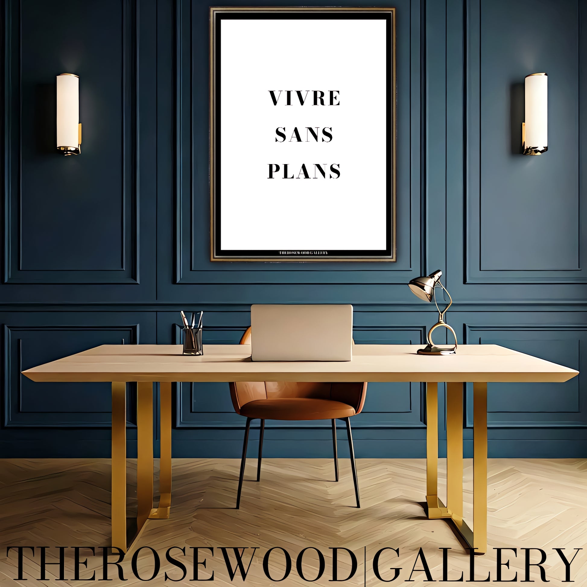 Quote Poster | Contemporary Digital Download | Black & White Aesthetic | Minimalist Typography |  Workspace Art