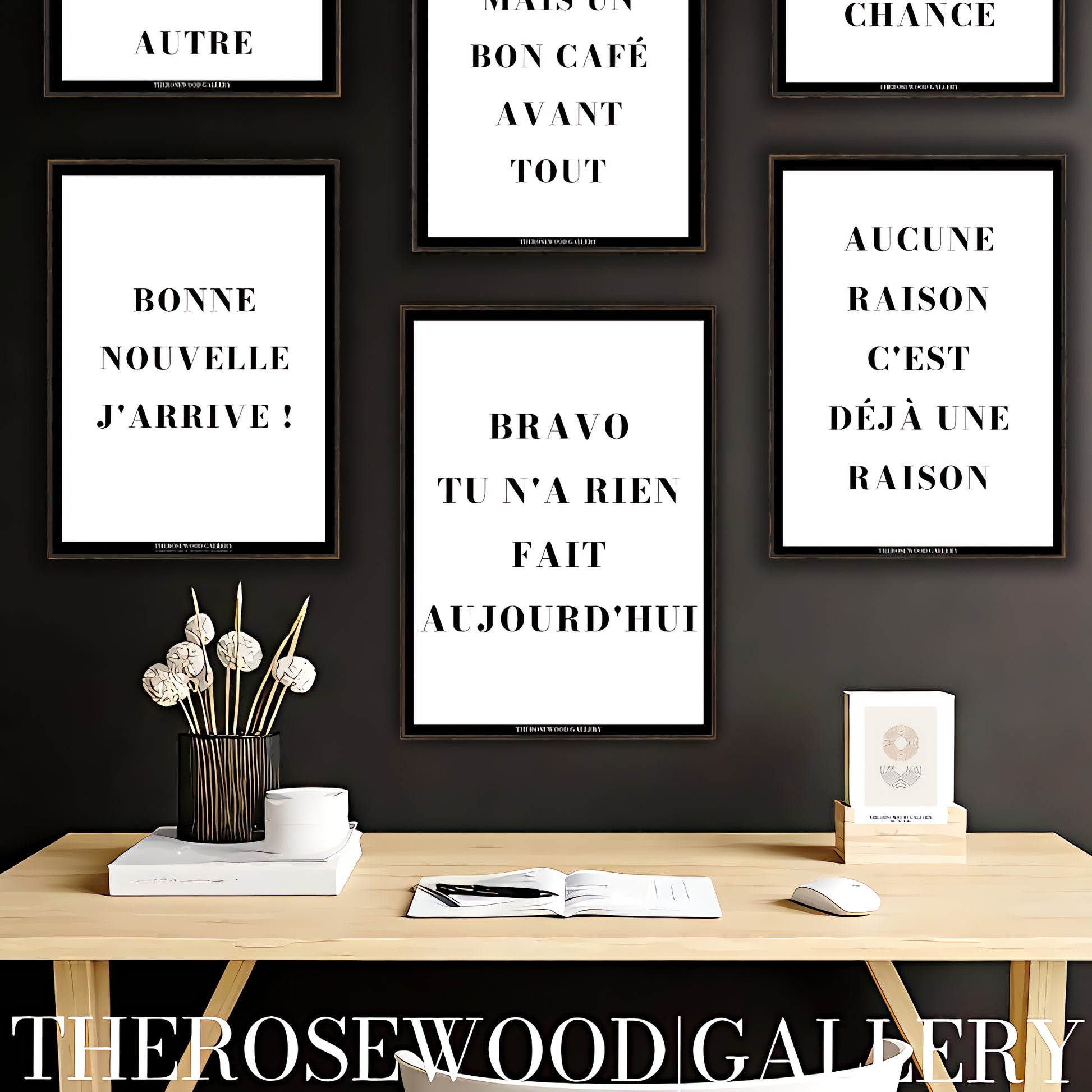 Inspirational Minimalist Print | Digital Wall Art | Monochrome Simplicity | Modern Office Accent | Motivational Decor