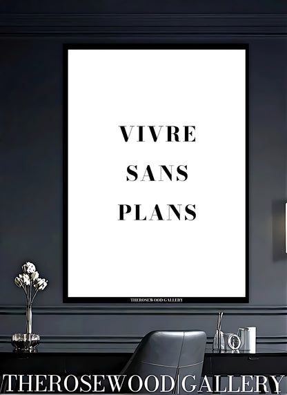 Quote Poster | Contemporary Digital Download | Black & White Aesthetic | Minimalist Typography |  Workspace Art