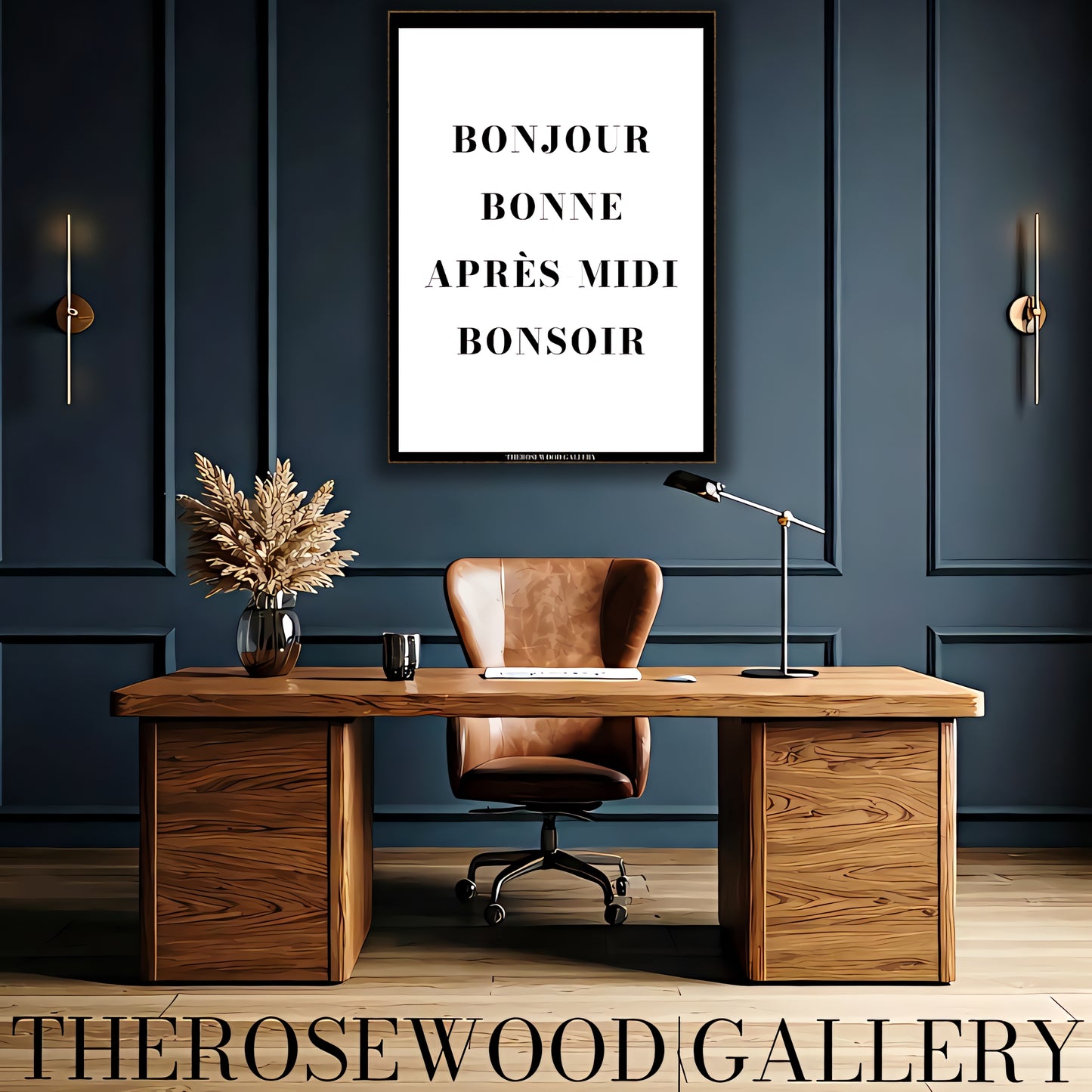 Minimalist Quote Wall Art | Premium Digital Print | Monochrome Decor | Sleek Modern Style | Uplifting Office Poster