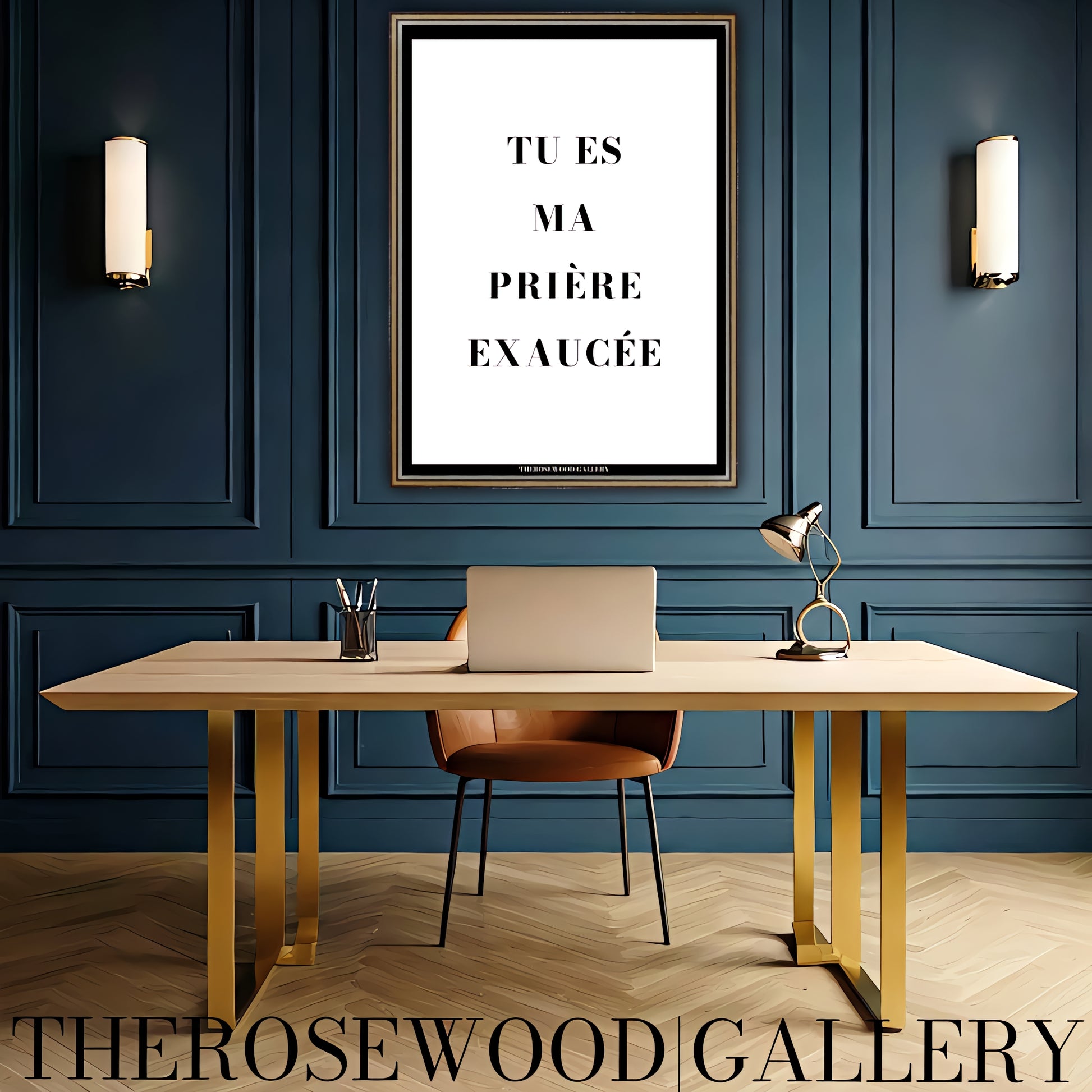 Inspirational Wall Print | Ultra HD Printable File | Black & White | Modern Calligraphy | Motivation | Minimalist Art