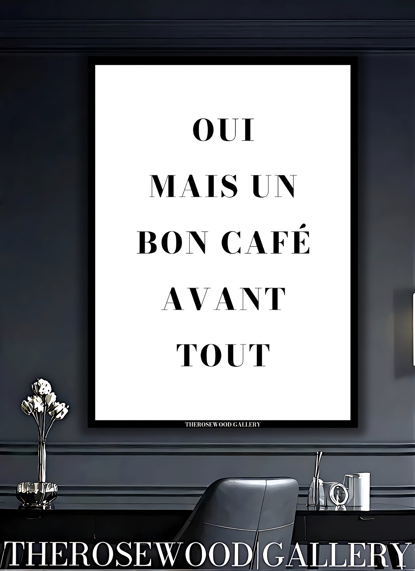 Elegant Quote Art | 4K Resolution Download | Black & White | Simple Modern Design | Motivational Poster | Inspiration