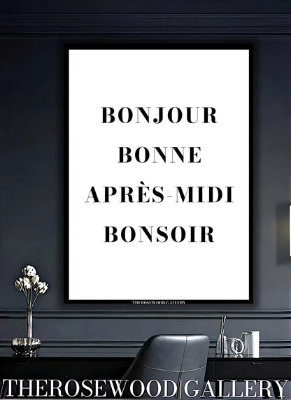Minimalist Quote Wall Art | Premium Digital Print | Monochrome Decor | Sleek Modern Style | Uplifting Office Poster