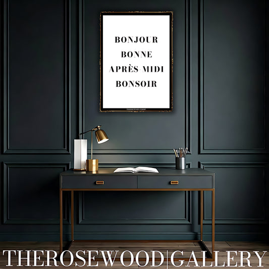 Minimalist Quote Wall Art | Premium Digital Print | Monochrome Decor | Sleek Modern Style | Uplifting Office Poster