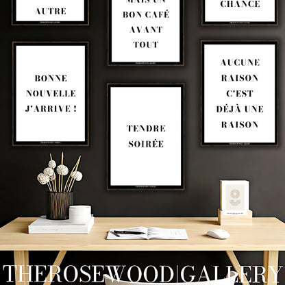 Modern Quote Design | Premium Digital File | Black & White Theme | Elegant Minimalist Look | Encouraging Poster | Workspace Inspiration