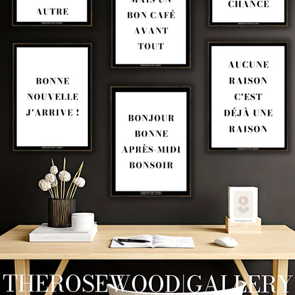 Minimalist Quote Wall Art | Premium Digital Print | Monochrome Decor | Sleek Modern Style | Uplifting Office Poster