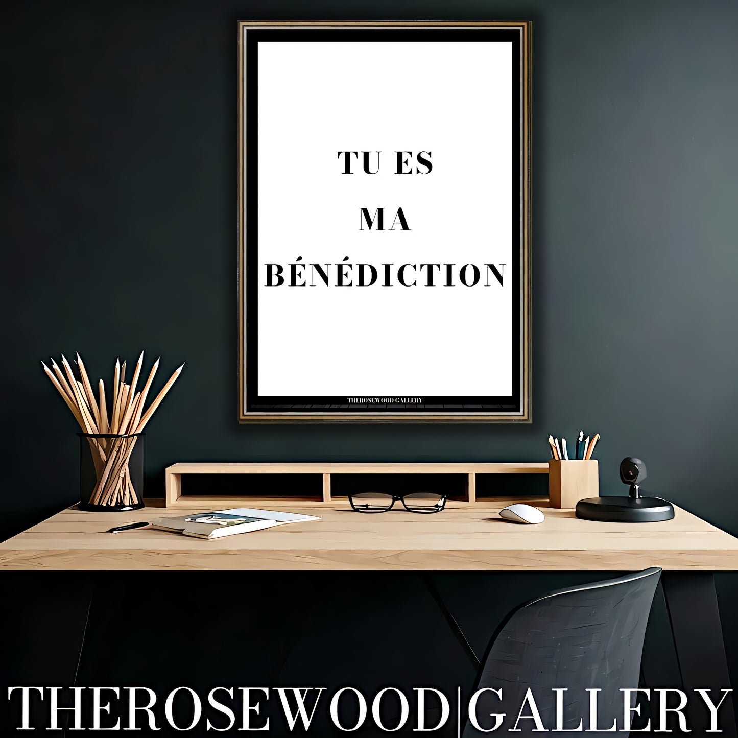 Modern Motivational Print | 4K Digital Art Download | Black & White | Simple Wall Decor | Inspirational Quote | Minimalist Style