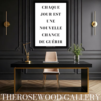 Empowering Words | 4K Ultra HD Download | Black & White | Minimalist Decor | Motivational Quote | Inspiration