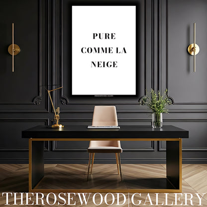 Inspirational Quote To Print | High-Resolution Digital Download | Black & White | Modern Calligraphy | Motivation | Wall Art