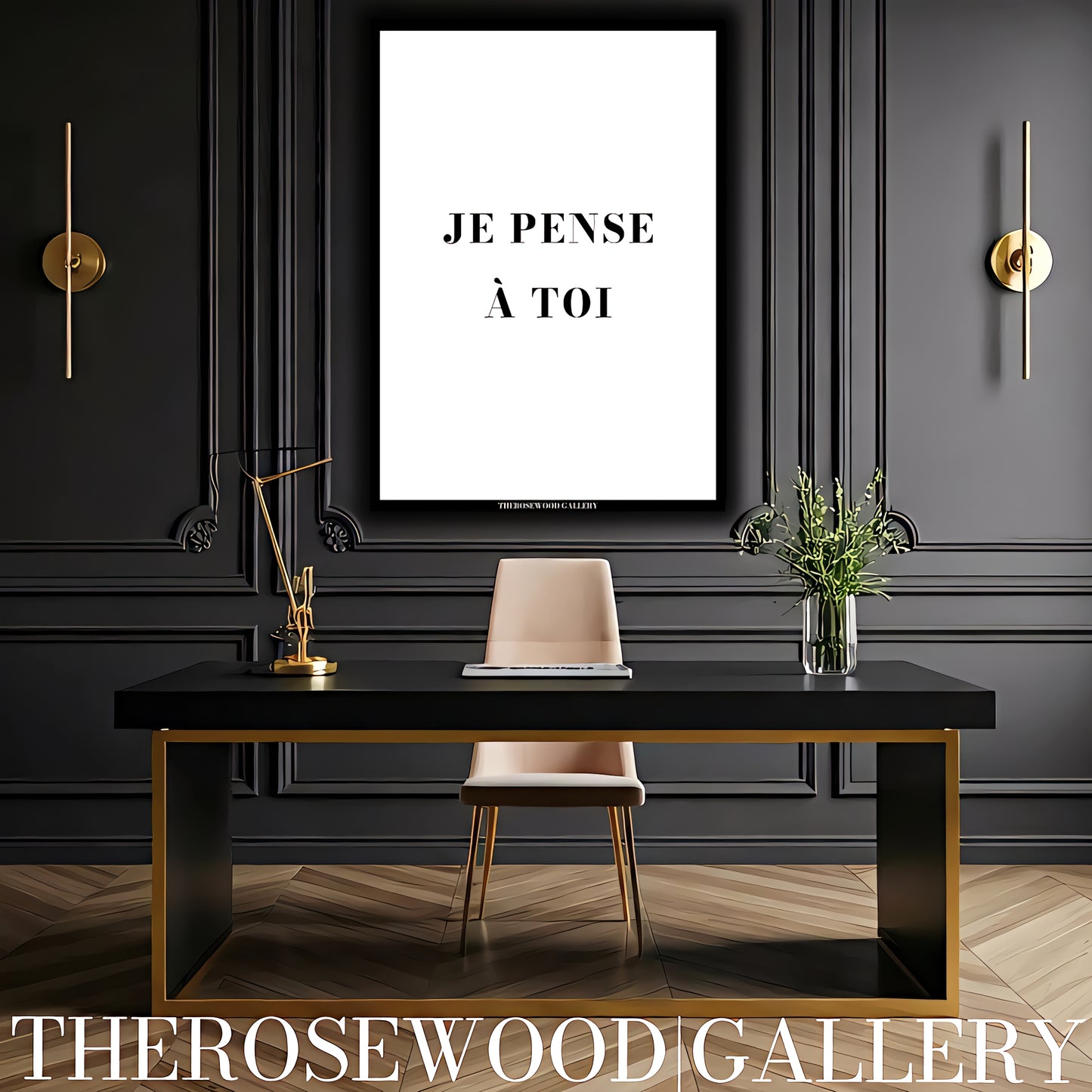 Minimalist Quote Poster | Ultra High Definition File | Black & White | Simple Typography | Motivational Art | Inspiration