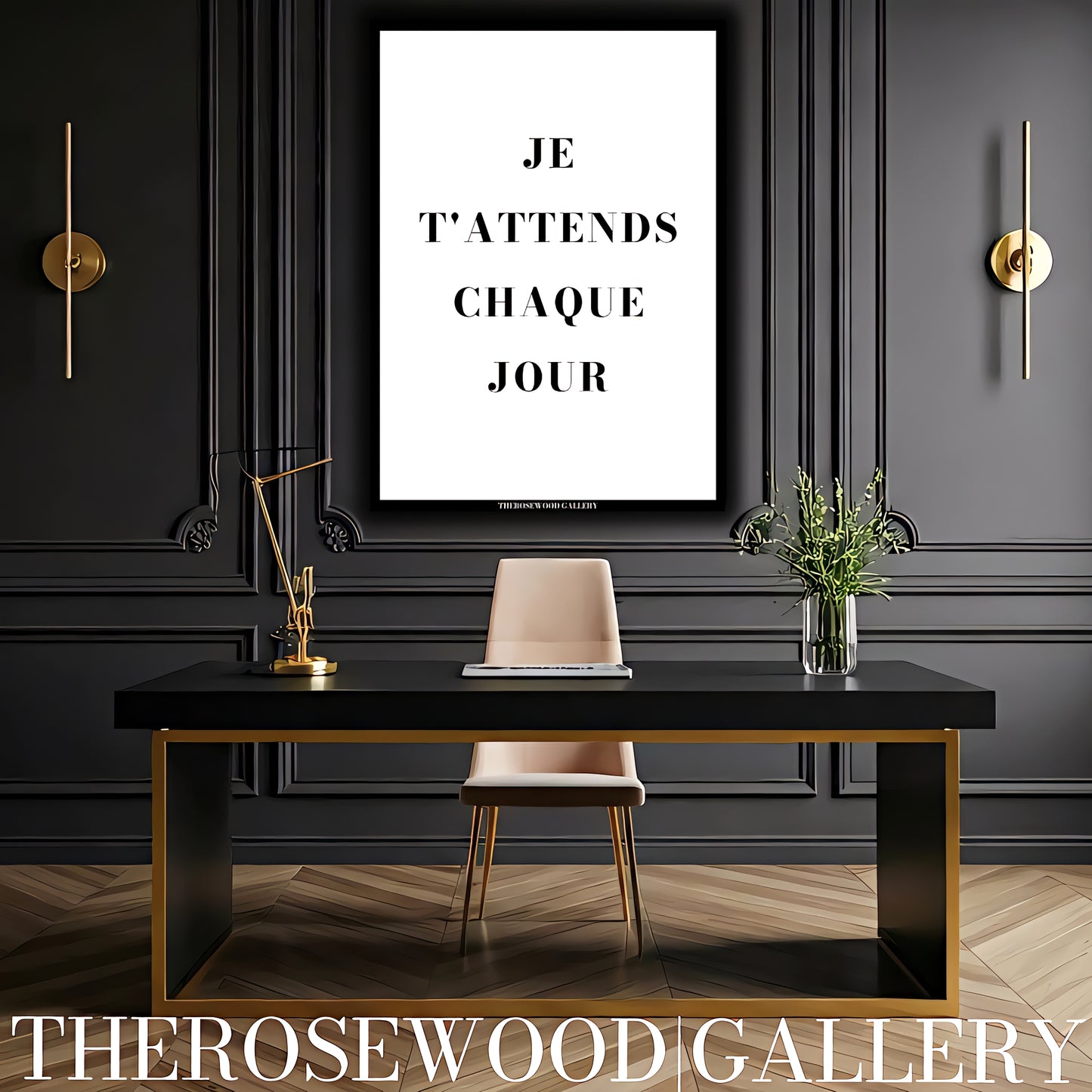 Motivational Wall Art | 4K Quality Digital Download | Black & White | Minimalist Style | Inspirational Quote | Modern Decor