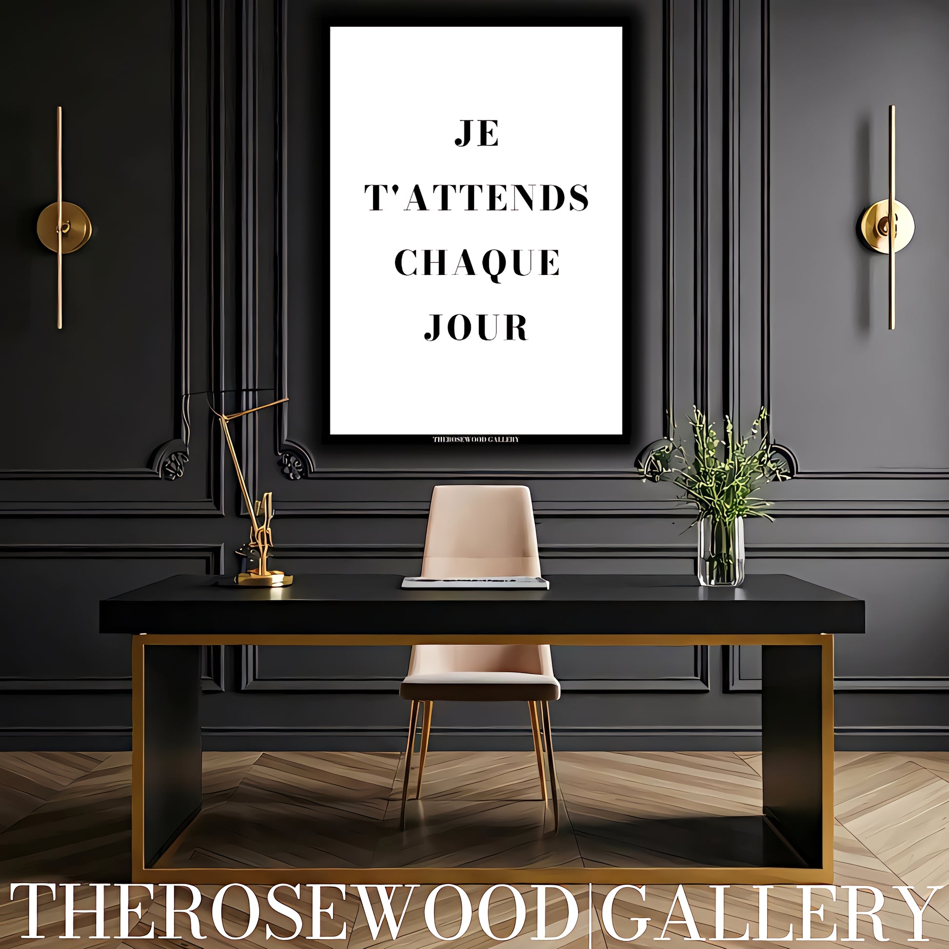 Motivational Wall Art | 4K Quality Digital Download | Black & White | Minimalist Style | Inspirational Quote | Modern Decor