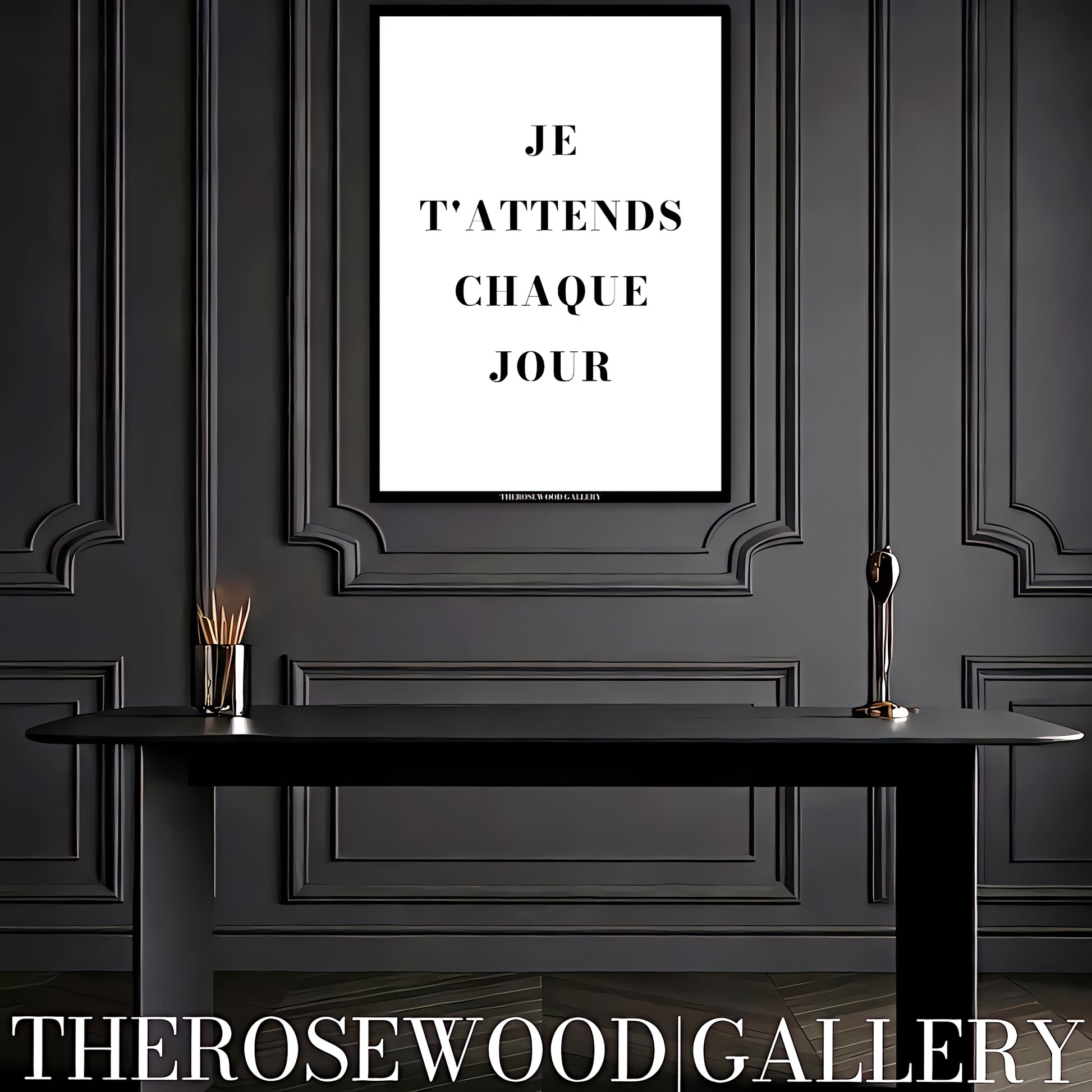 Motivational Wall Art | 4K Quality Digital Download | Black & White | Minimalist Style | Inspirational Quote | Modern Decor